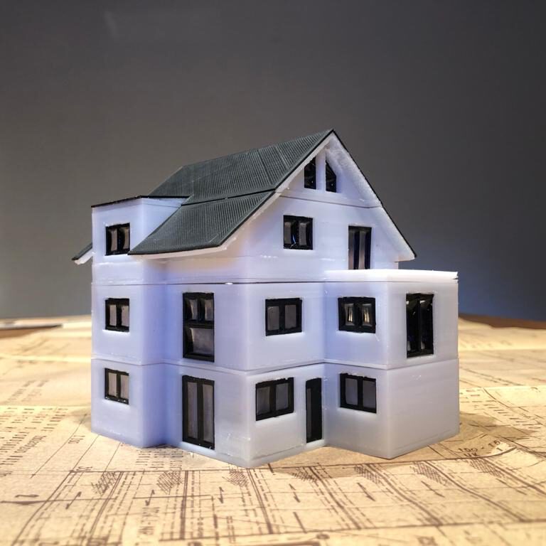 3D Druck Modell Haus